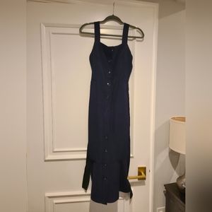 Banana Republic navy blue dress